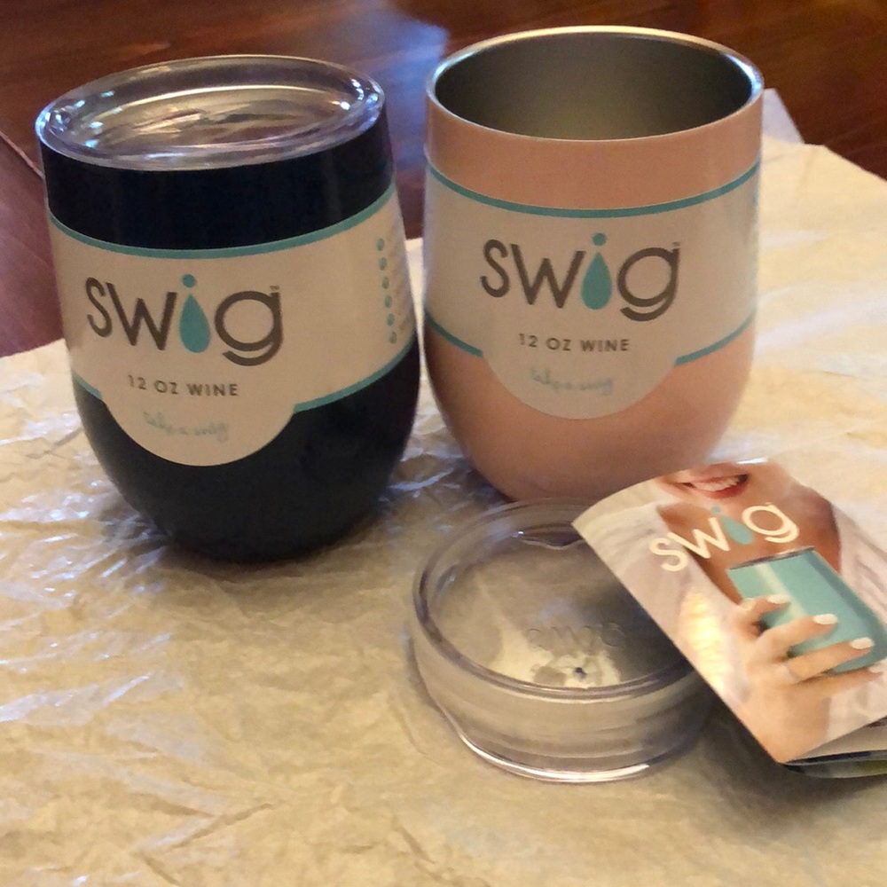 WINE COOLER CUPS. SET OF 2